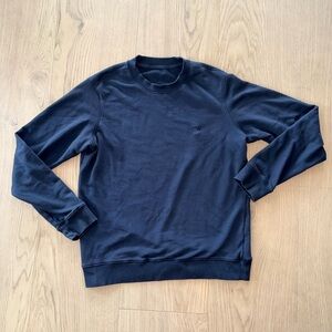 Vuori Men's Navy Crewneck Sweatshirt - Large